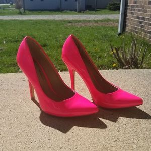 Aldo Hot Pink Heels